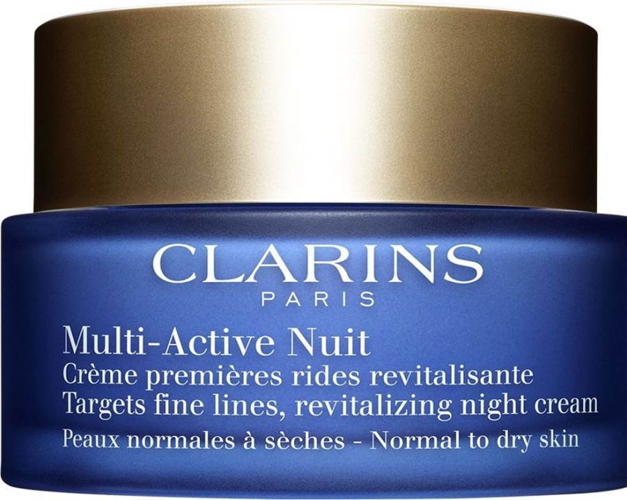 Soin Clarins Soin Anti-Age | Clarins Creme Peaux Normales A Seches Multi-Active Nuit