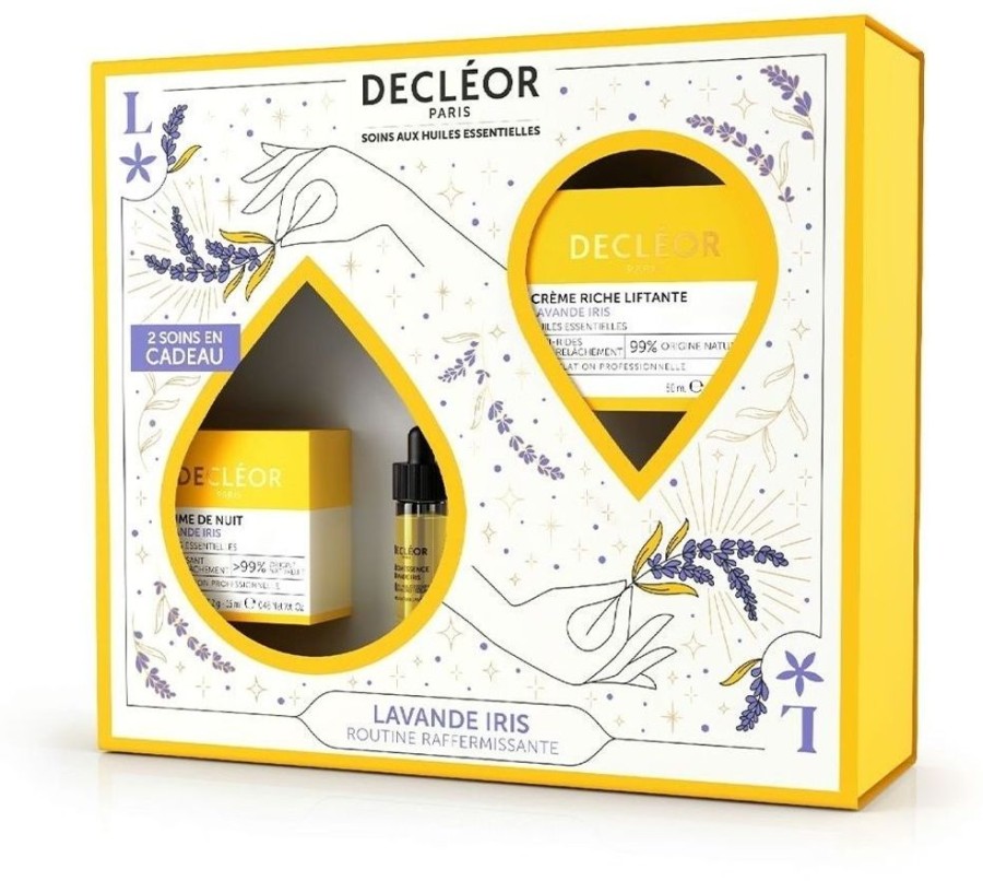 Soin Decléor Coffret | Decleor Coffret Lavande Iris Routine Raffermissante