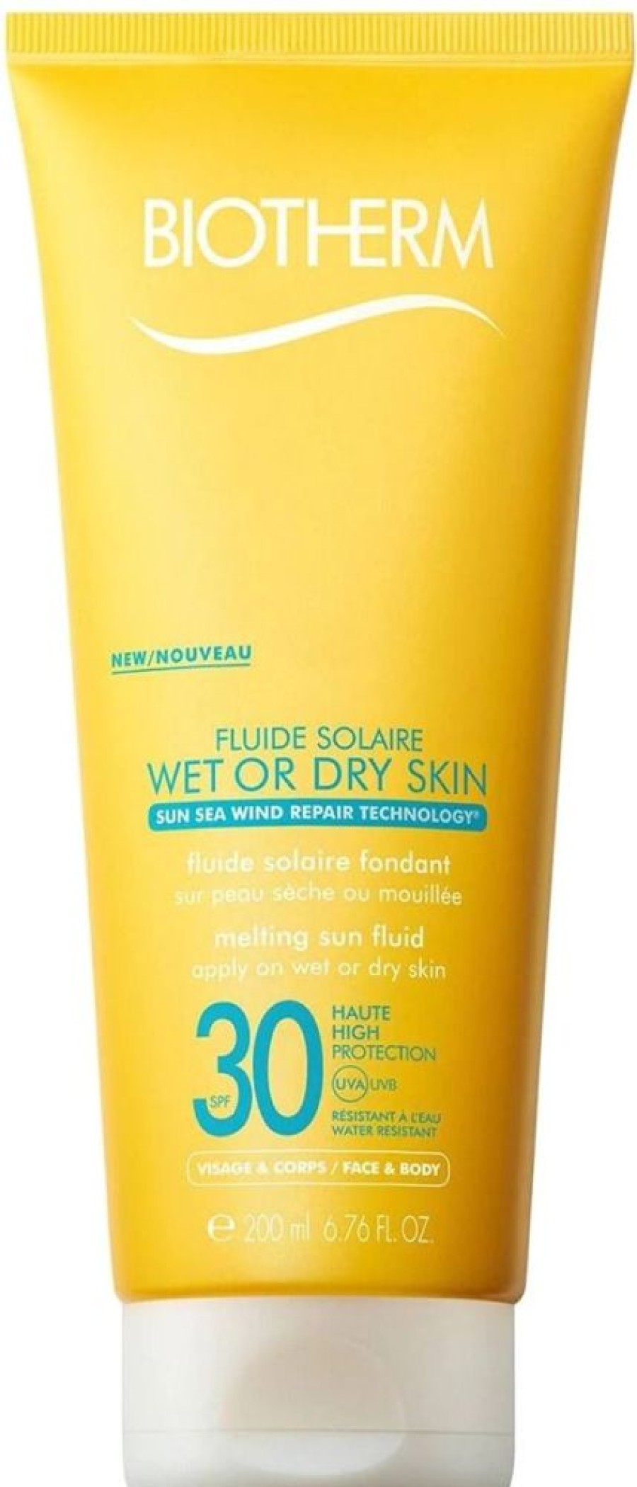 Soin Biotherm Protection Corps | Biotherm Fluide Solaire Spf 30 Peaux Seches Ou Mouillee