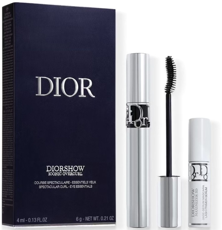 Maquillage DIOR Mascara | Dior Coffret Diorshow Iconic Overcurl Mascara Et Base-Serum Mascara