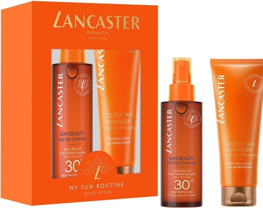 Soin Lancaster Apres-Soleil | Lancaster Coffret Duo Spf 30 My Sun Routine