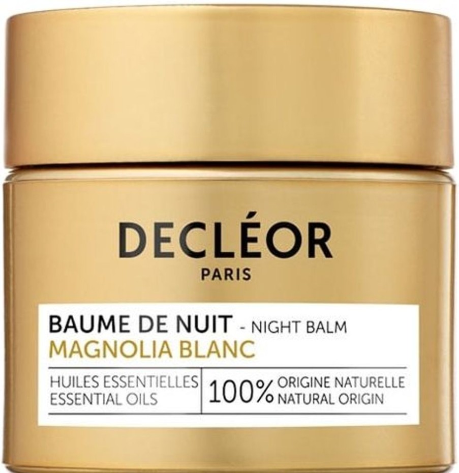 Soin Decléor Soin Nuit | Decleor Baume De Nuit Magnolia Blanc