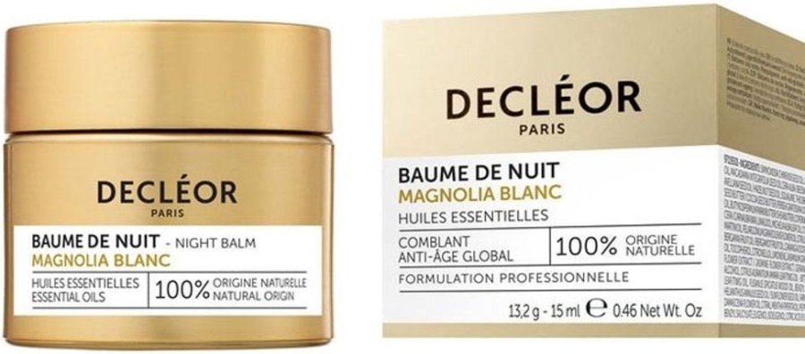 Soin Decléor Soin Nuit | Decleor Baume De Nuit Magnolia Blanc