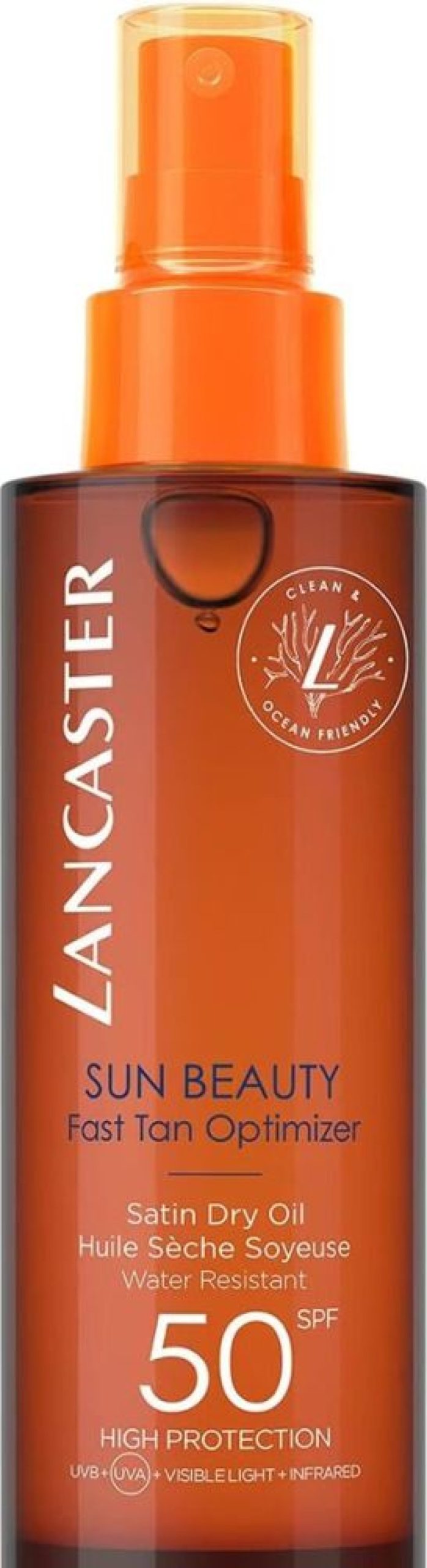 Soin Lancaster Protection Corps | Lancaster Sun Beauty Huile Seche Soyeuse Spf 50