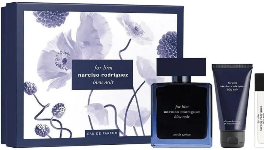 Parfum Homme Narciso Rodriguez Coffret Masculin | Narciso Rodriguez Coffret Parfum For Him Bleu Noir