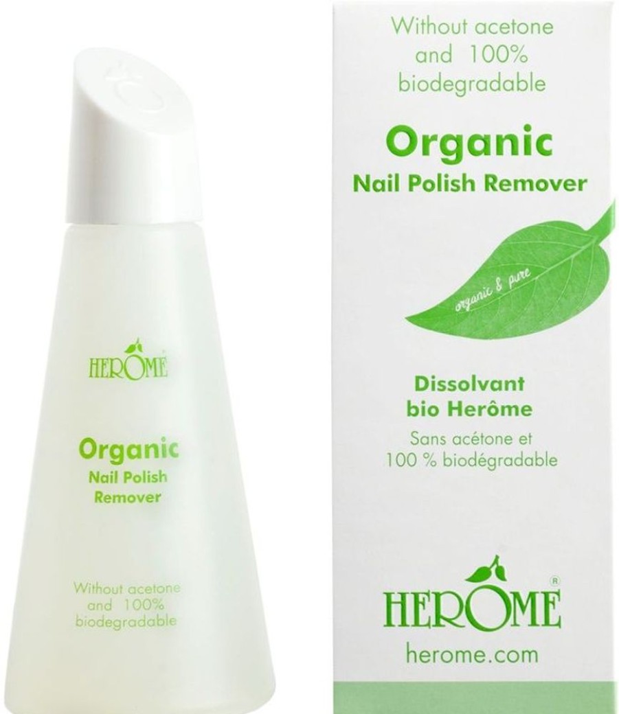 Maquillage Hérôme Dissolvant | Herome Organic Dissolvant Dissolvant Ongles Bio