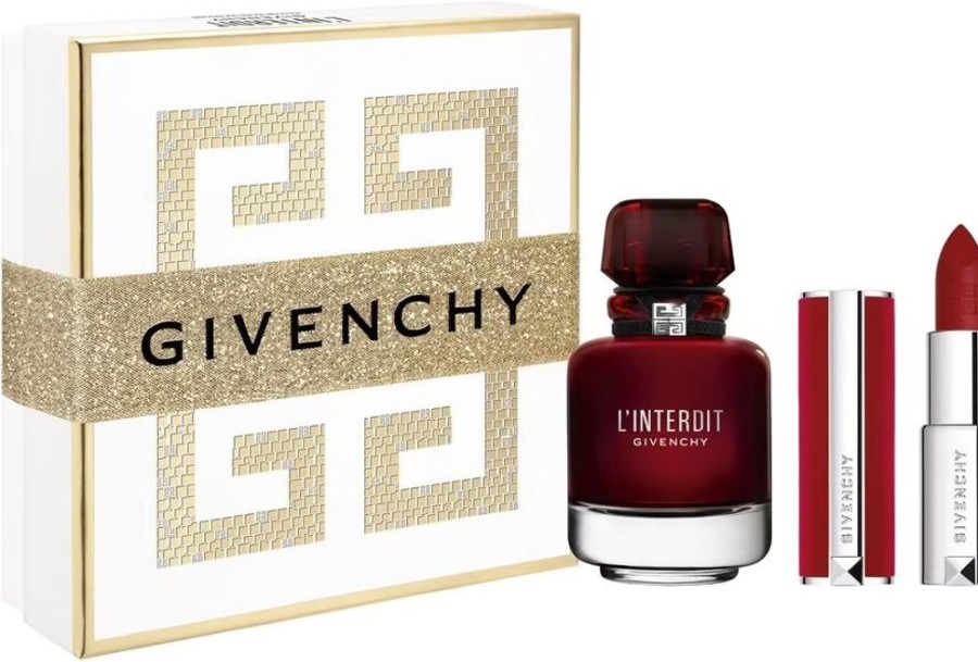 Coffret Givenchy Coffret Parfum Femme | Givenchy Coffret Parfum L'Interdit Rouge