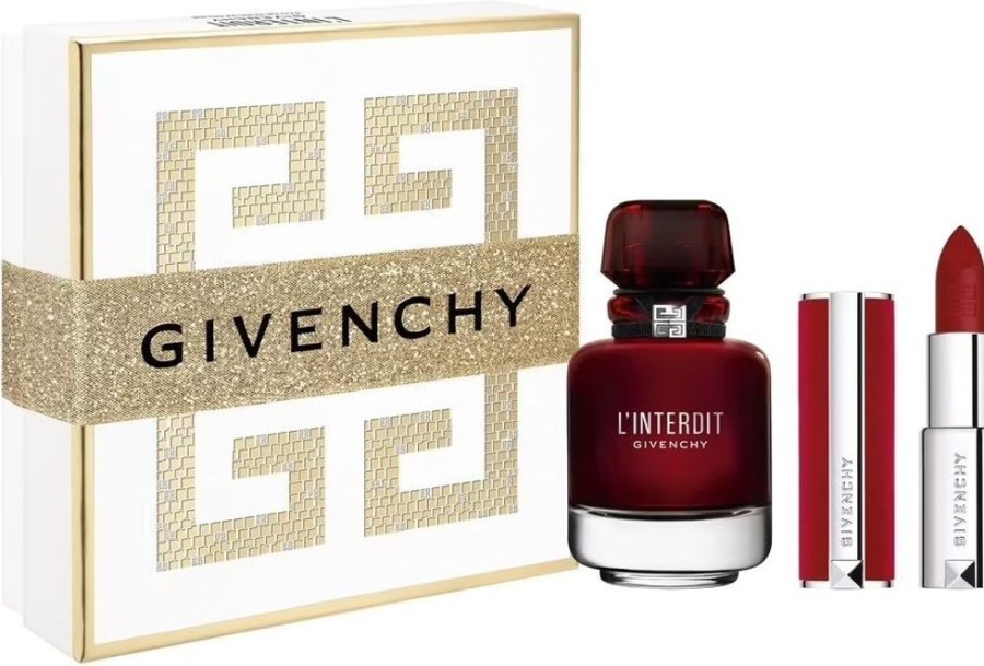 Coffret Givenchy Coffret Parfum Femme | Givenchy Coffret Parfum L'Interdit Rouge