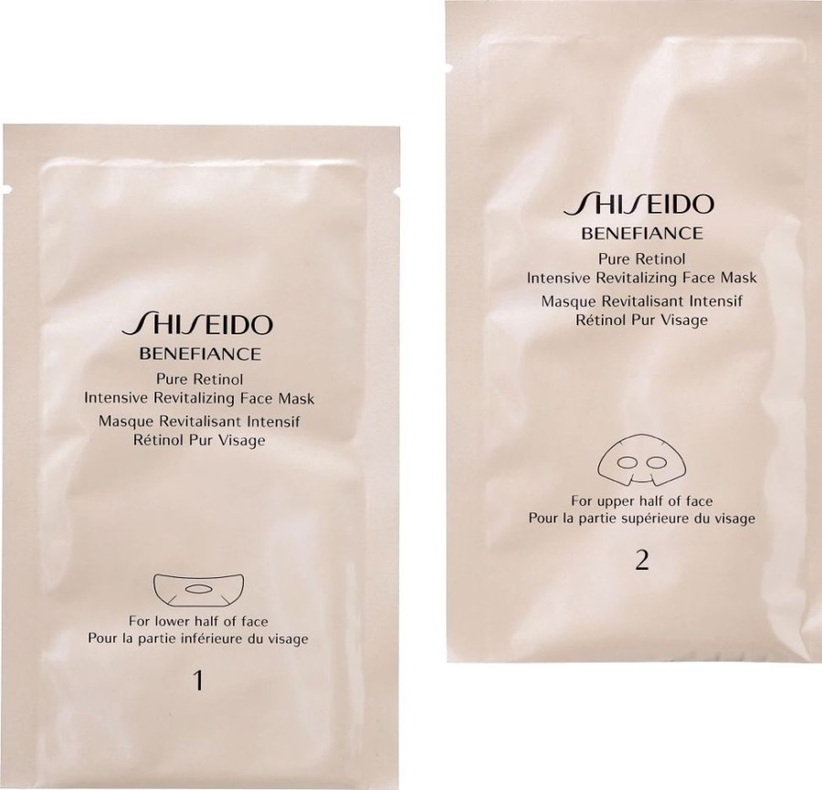 Soin Shiseido Masque / Exfoliant | Shiseido Benefiance Masque Revitalisant Intensif Retinol Pur Visage