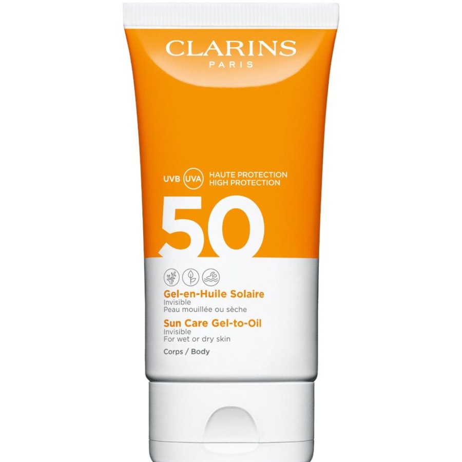 Soin Clarins Protection Corps | Clarins Gel-En-Huile Solaire Corps Uva/Uvb Spf50