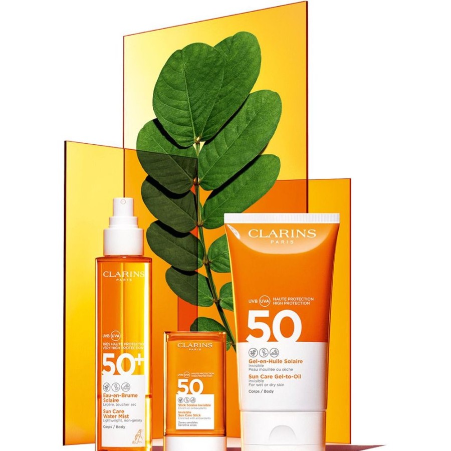 Soin Clarins Protection Corps | Clarins Gel-En-Huile Solaire Corps Uva/Uvb Spf50