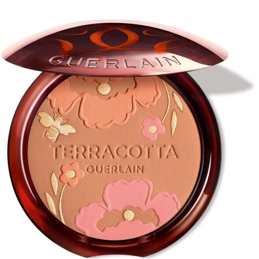 Maquillage Guerlain Poudre De Soleil | Guerlain Terracotta Flower Blossom La Poudre Eclat Bonne Mine Naturelle