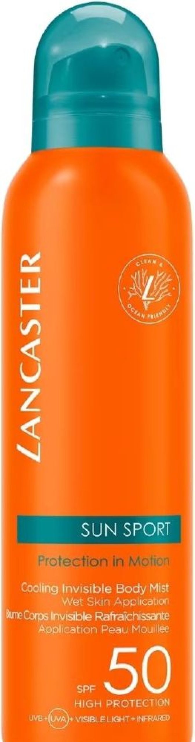 Soin Lancaster Protection Corps | Lancaster Sun Sport Brume Invisible Rafraichissante Spf50