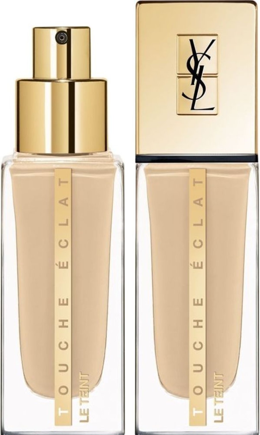 Maquillage Yves Saint Laurent Fond De Teint Fluide | Yves Saint Laurent Touche Eclat Le Teint Fond De Teint Hydratant & Tenue 24H, Naturel & Lumineux