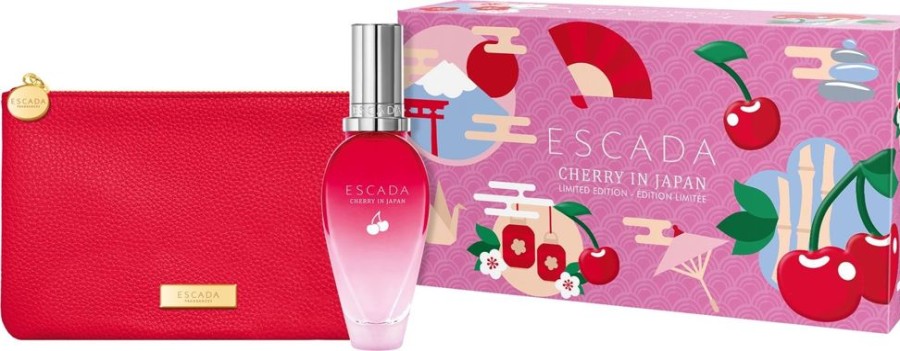 Parfum Femme Escada Coffret Feminin | Escada Coffret Parfum Cherry In Japan