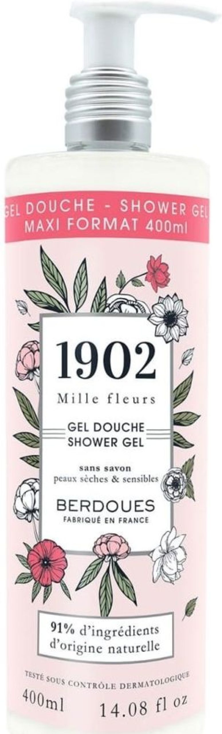 Soin Berdoues Bain / Douche | Berdoues 1902 Mille Fleurs Gel Douche