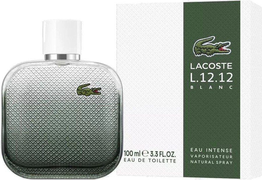 Parfum Homme Lacoste Eau De Parfum | Lacoste L.12.12 Blanc Eau Intense Eau De Toilette