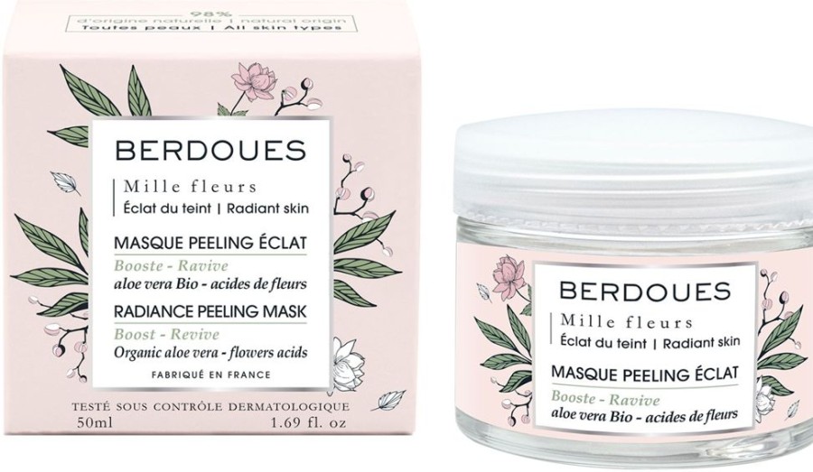 Soin Berdoues Masque / Exfoliant | Berdoues Mille Fleurs Masque Peeling Eclat