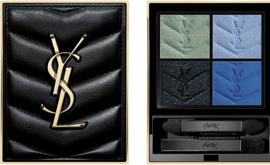 Maquillage Yves Saint Laurent Ombres A Paupieres | Yves Saint Laurent Couture Mini Clutch Palette De Fards A Paupieres Longue Tenue