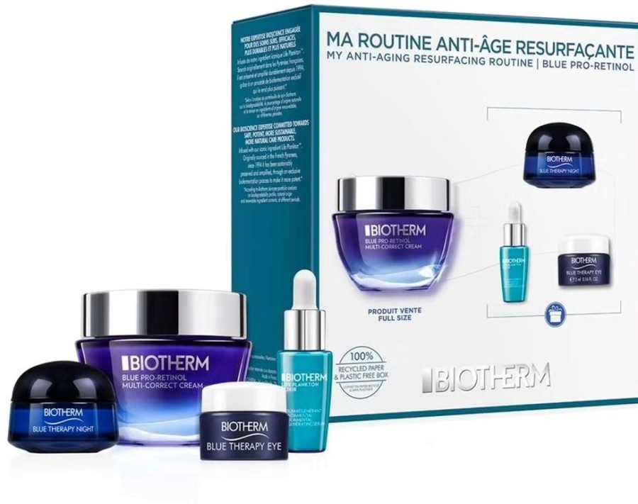 Soin Biotherm Coffret | Biotherm Coffret Blue Therapy Blue Pro-Retinol