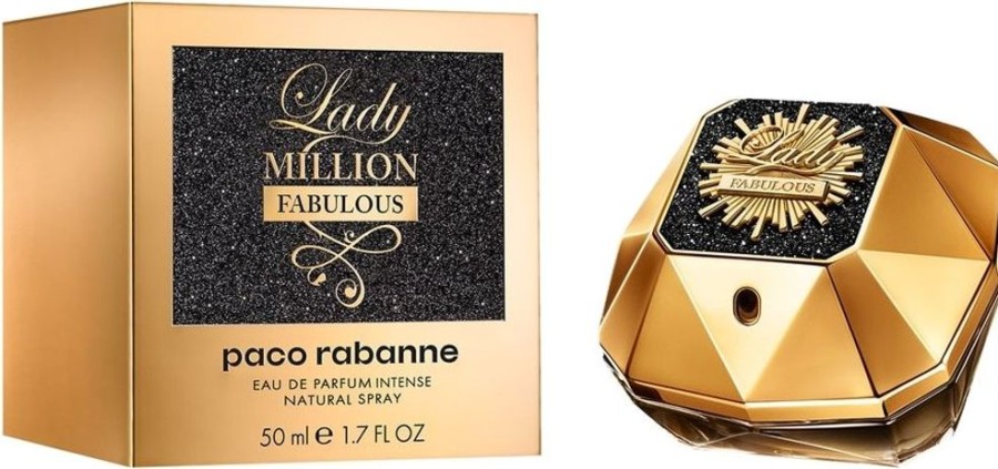 Parfum Femme Paco Rabanne Eau De Parfum | Paco Rabanne Lady Million Fabulous Eau De Parfum Intense