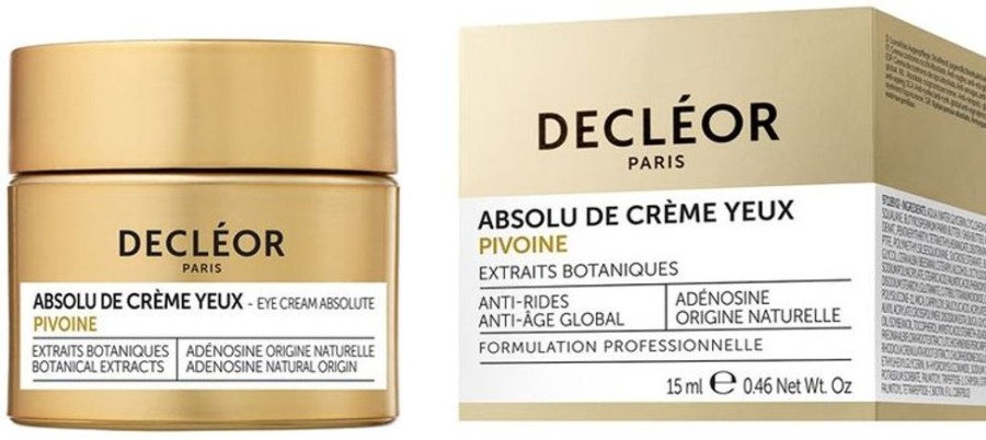 Soin Decléor Soin Yeux | Decleor Absolu De Creme Yeux Pivoine