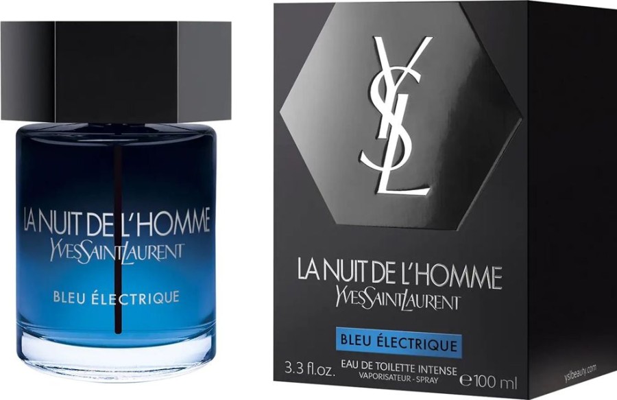 Parfum Homme Yves Saint Laurent Eau De Toilette | Yves Saint Laurent La Nuit De L'Homme Bleu Electrique