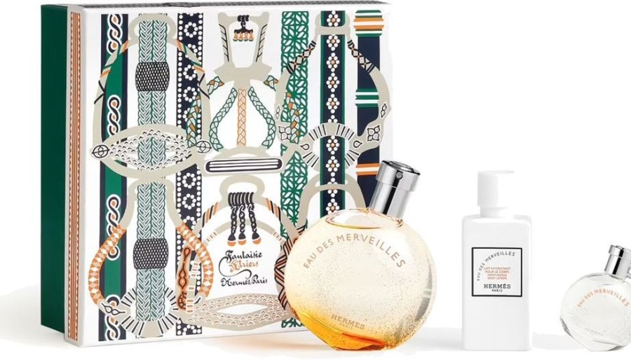 Parfum Femme HERMÈS Coffret Feminin | Hermes Coffret Parfum Eau Des Merveilles