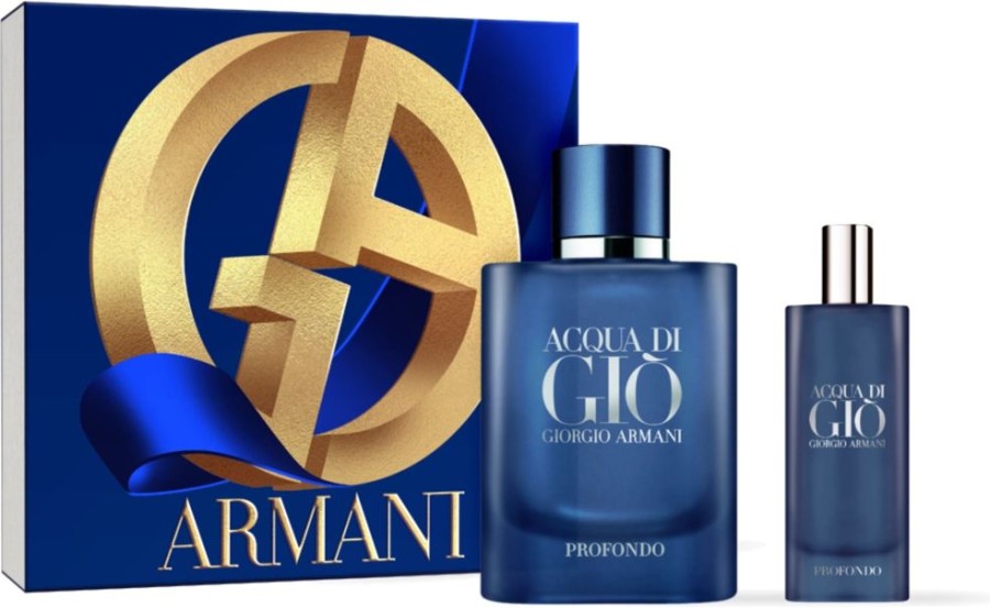 Coffret Armani Coffret Parfum Homme | Armani Coffret Parfum Acqua Di Gio Profondo