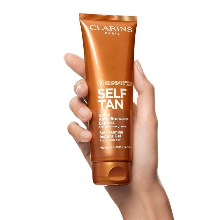 Soin Clarins Auto-Bronzant | Clarins Gelee Auto-Bronzante Express Auto-Bronzant Visage & Corps