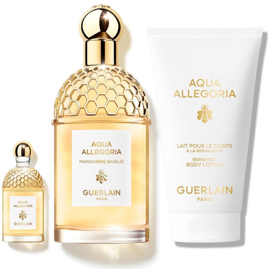 Parfum Femme Guerlain Coffret Feminin | Guerlain Coffret Parfum Aqua Allegoria Mandarine Basilic