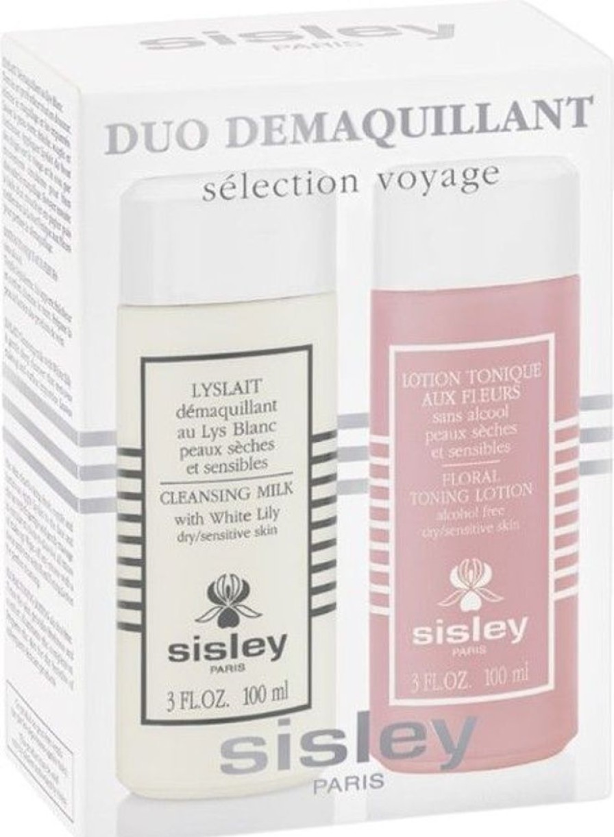 Soin SISLEY Demaquillant / Nettoyant | Sisley Coffret Soins Lait Demaquillant Au Lys Blanc