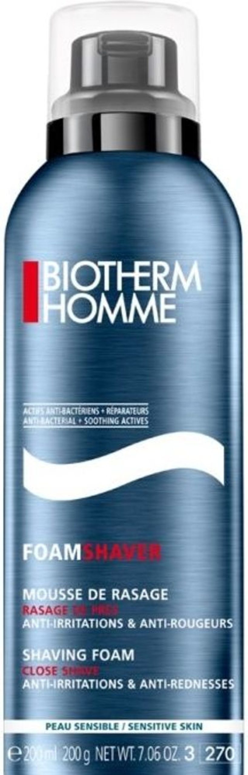 Soin Biotherm Homme Rasage | Biotherm Homme Mousse De Rasage Peaux Sensibles