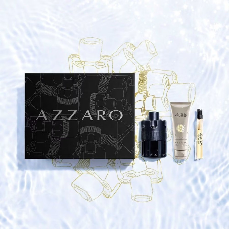 Parfum Homme Azzaro Coffret Masculin | Azzaro Coffret Parfum The Most Wanted