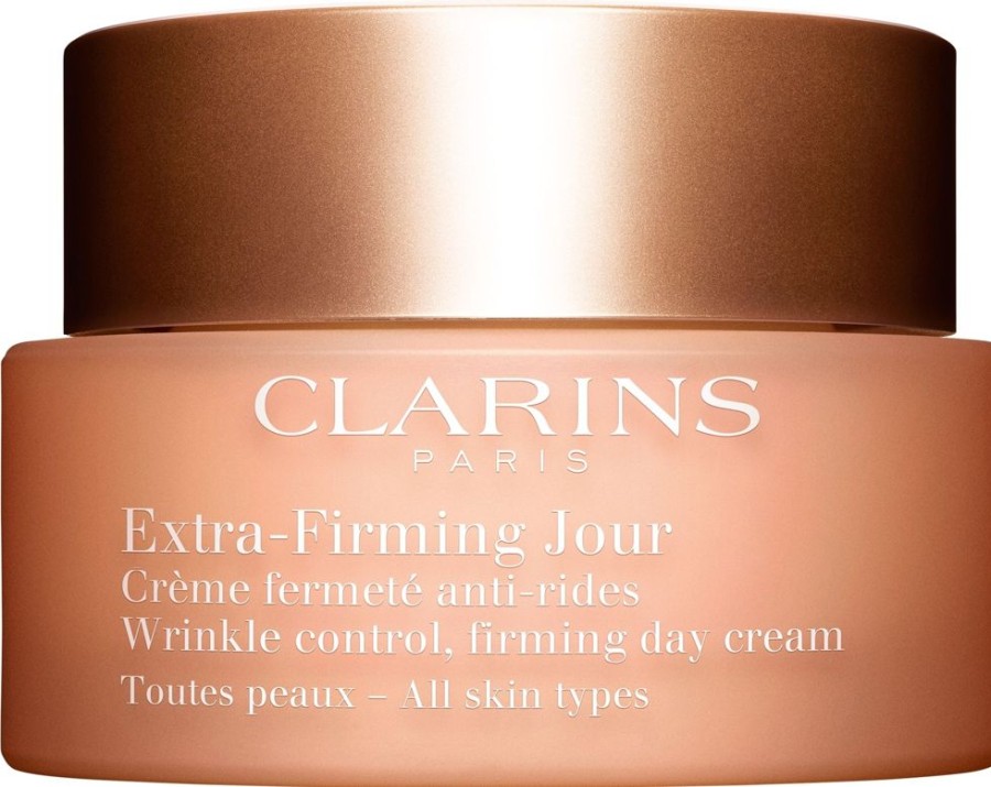 Soin Clarins Soin Anti-Age | Clarins Extra-Firming Jour Creme Fermete Anti-Rides Toutes Peaux