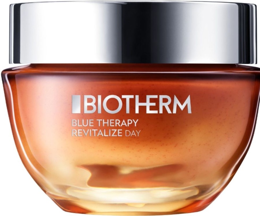 Soin Biotherm Soin Anti-Age | Biotherm Creme Blue Therapy Revitalize Day Creme De Jour Nutrition Et Eclat