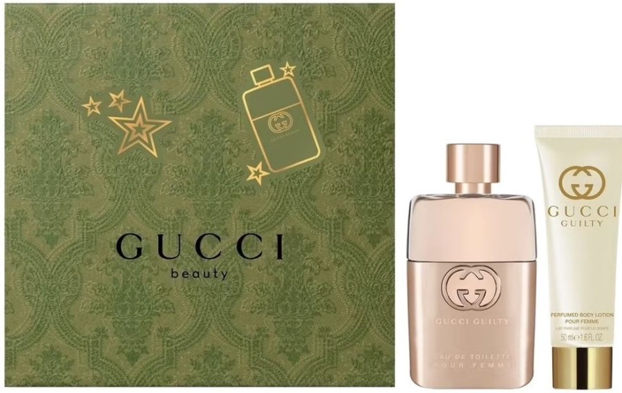 Parfum Femme Gucci Coffret Feminin | Gucci Coffret Parfum Guilty Pour Femme