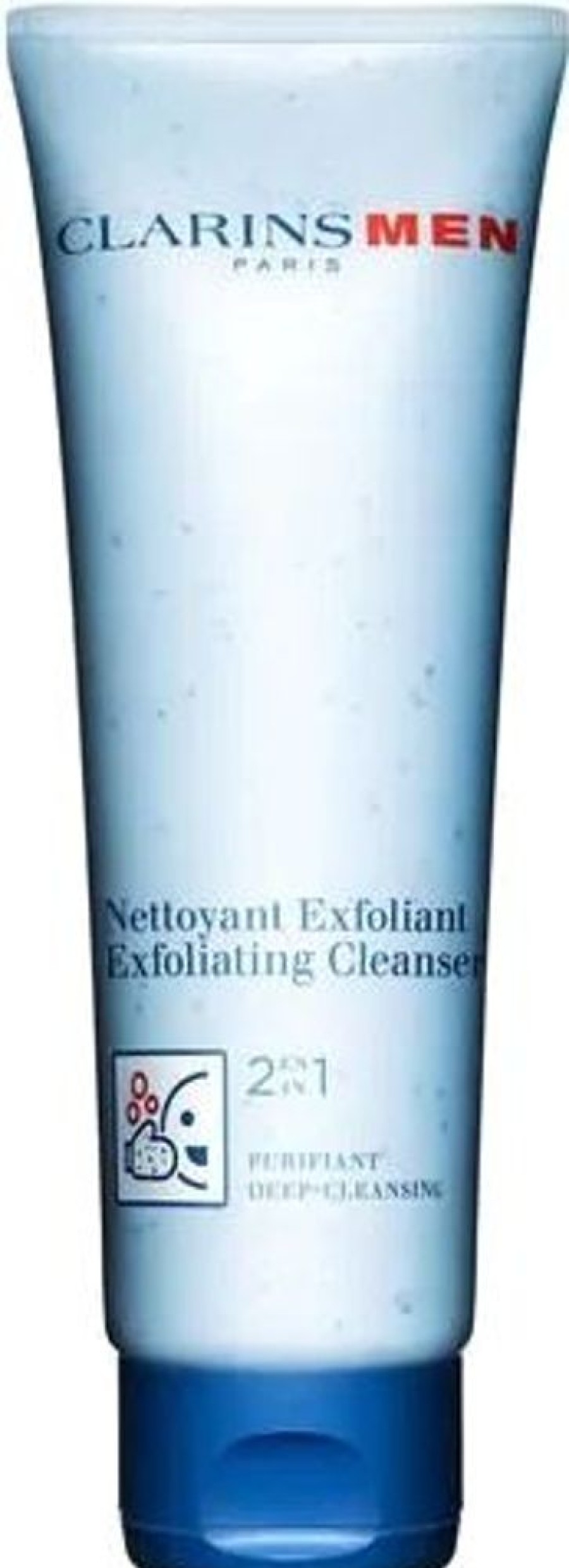 Soin ClarinsMen Nettoyant | Clarinsmen Nettoyant Exfoliant 2 En 1 Purifiant