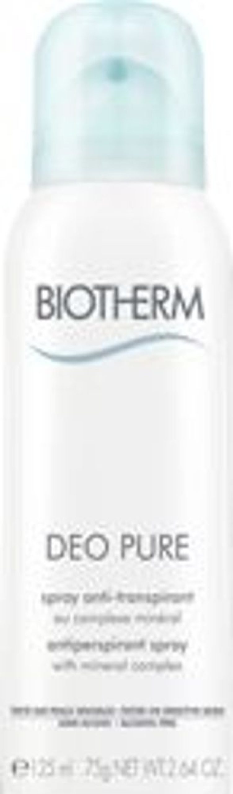 Soin Biotherm Deodorant | Biotherm Deo Pure Atomisateur Sec