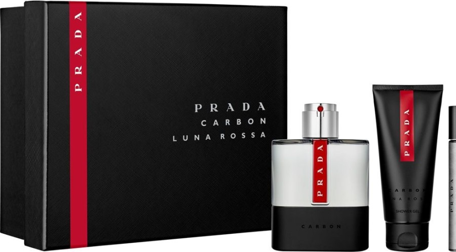 Parfum Homme Prada Coffret Masculin | Prada Coffret Parfum Luna Rossa Carbon