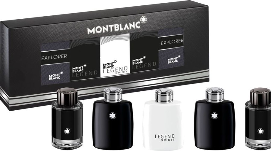 Parfum Homme Montblanc Coffret Masculin | Montblanc Coffret Miniatures Montblanc Legend Et Explorer