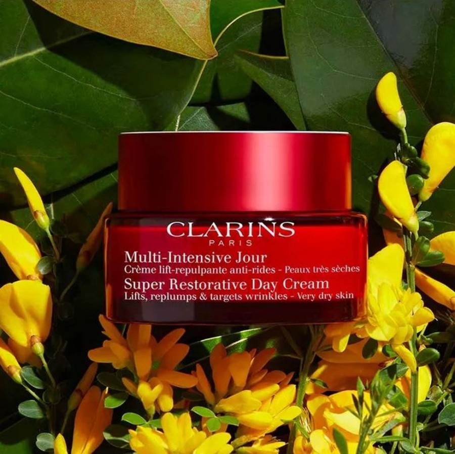 Soin Clarins Soin Anti-Age | Clarins Multi-Intensive Creme Jour Lift Repulpante Anti-Rides - Toutes Peaux