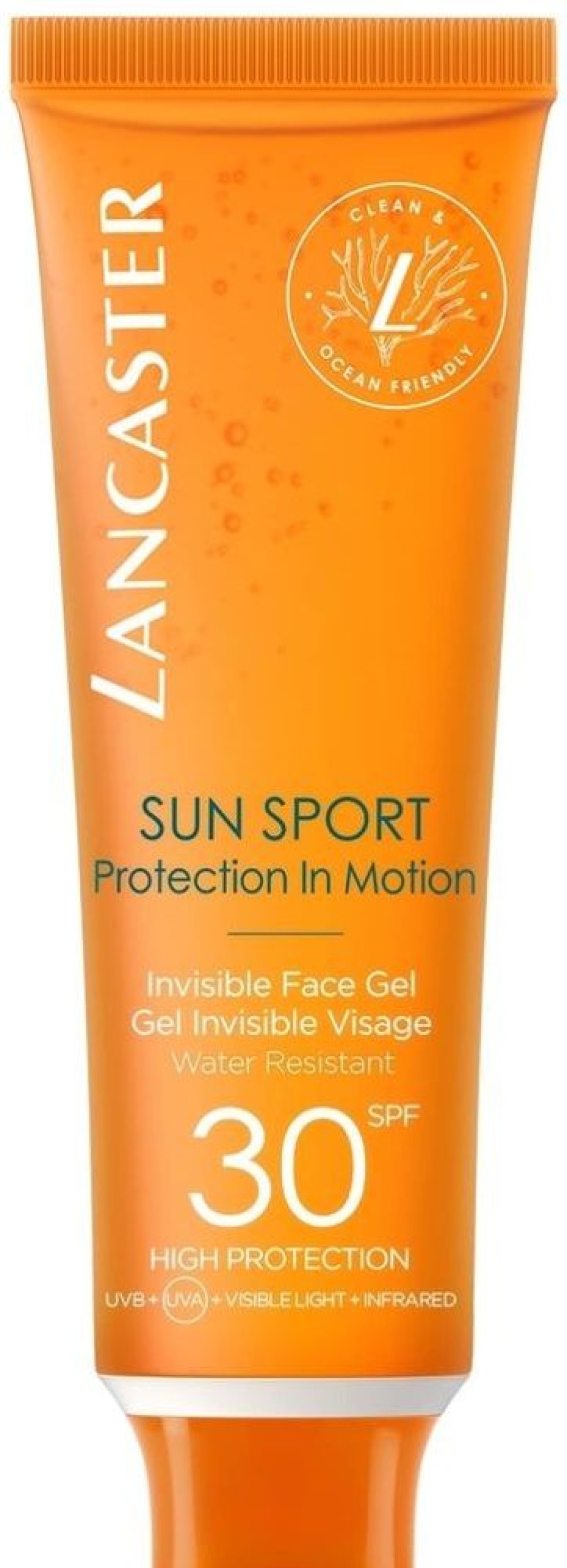 Soin Lancaster Protection Visage | Lancaster Sun Sport Gel Invisible Visage Spf30