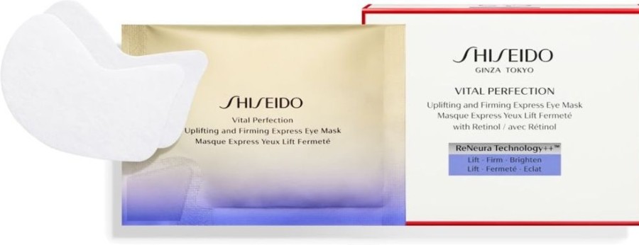 Soin Shiseido Soin Yeux | Shiseido Vital Perfection Masque Express Yeux Lift Fermete