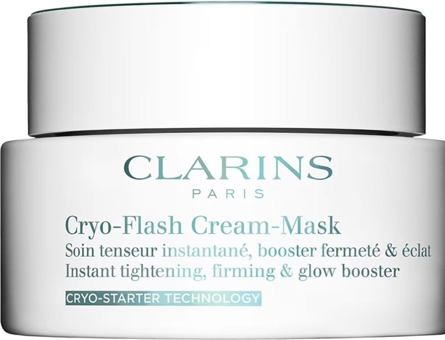 Soin Clarins Masque / Exfoliant | Clarins Cryo-Flash Masque-Creme Effet Lift Immediat, Fermete & Eclat