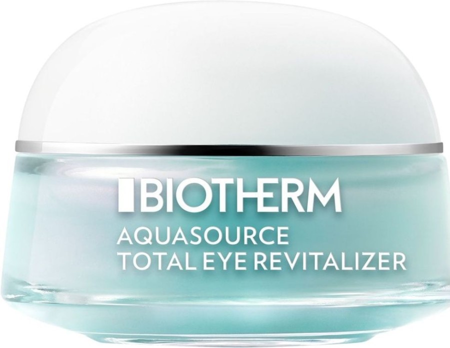 Soin Biotherm Soin Yeux | Biotherm Aquasource Total Eye Revitalizer - Creme Yeux Gel Contour Des Yeux A La Cafeine