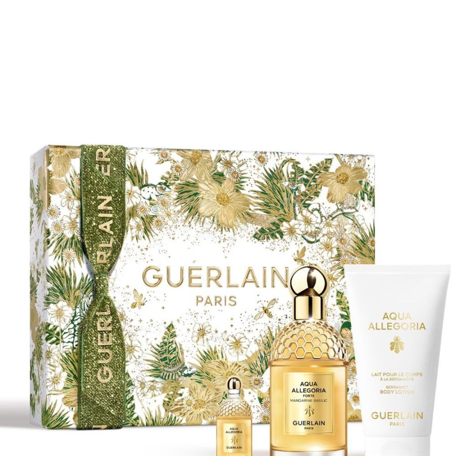 Parfum Femme Guerlain Coffret Feminin | Guerlain Coffret Aqua Allegoria Mandarine Basilic Forte