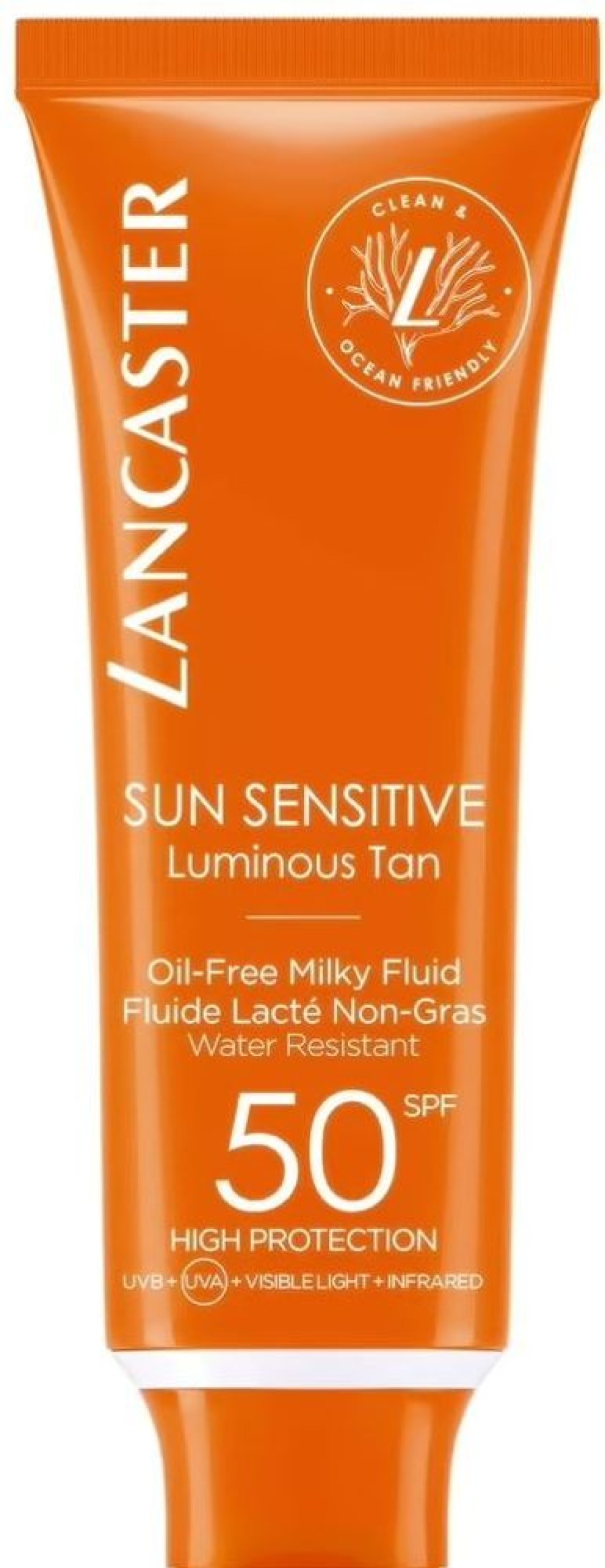 Soin Lancaster Protection Visage | Lancaster Sun Sensitive Fluide Lacte Non-Gras Visage Spf50