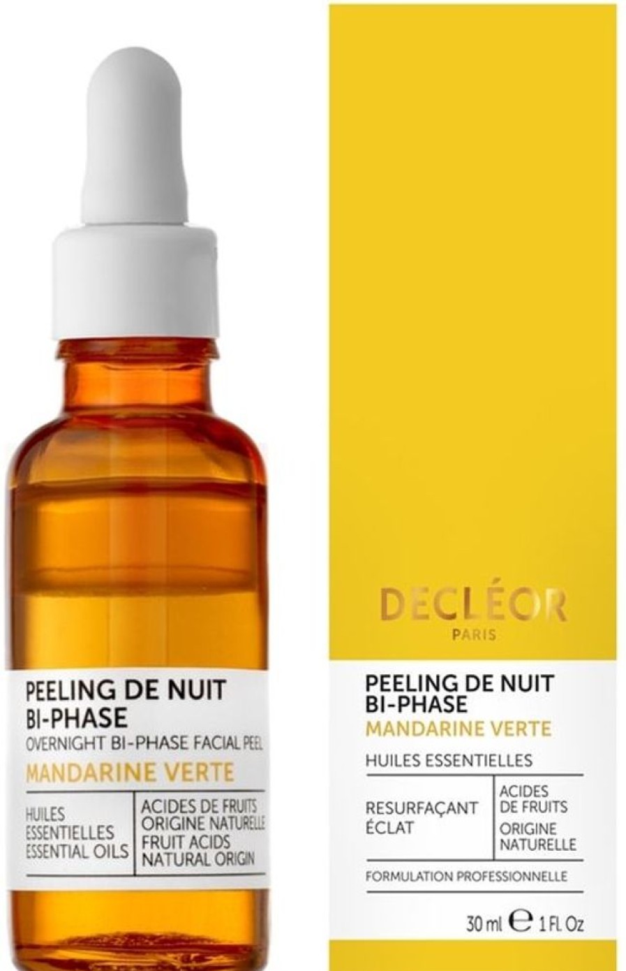 Soin Decléor Soin Nuit | Decleor Peeling De Nuit Bi-Phase Mandarine Verte