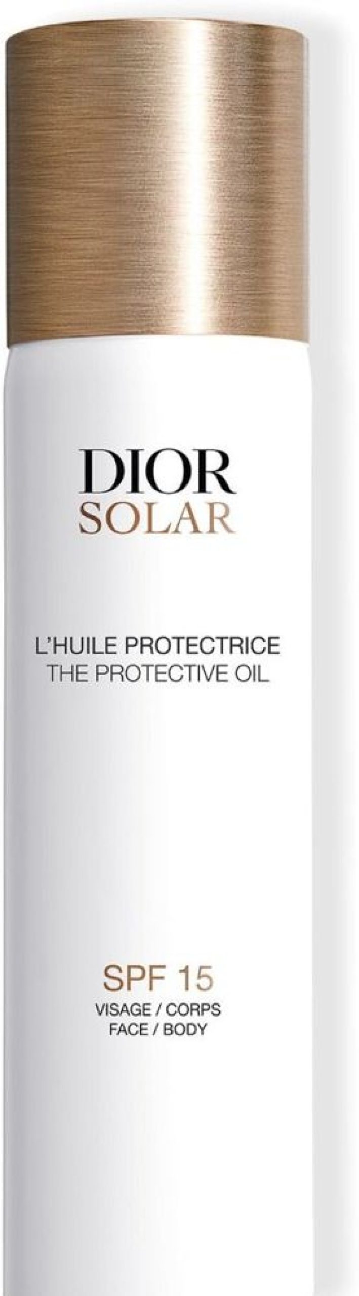 Soin DIOR Protection Corps | Dior Dior Solar L'Huile Protectrice Visage Et Corps Spf15